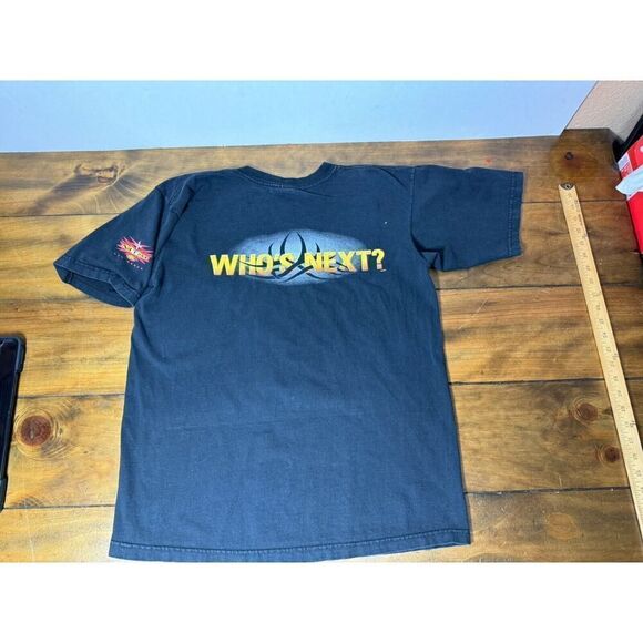 Vintage Nitro Grill Las Vegas Large T-Shirt Whos Next WCW NWO WWE WWF - Picture 11 of 12